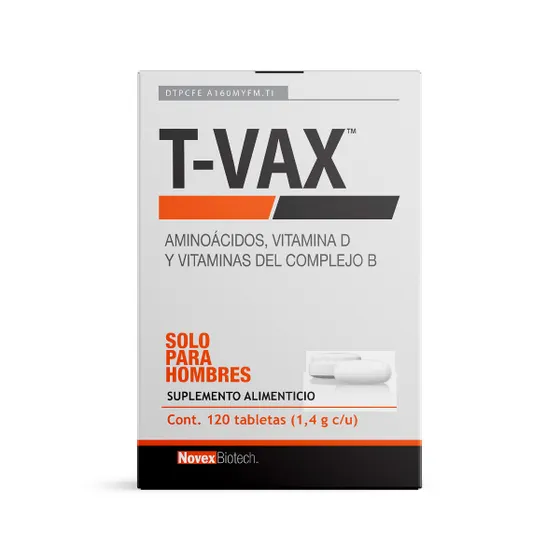 Novex Biotech T-Vax 120 Tabs